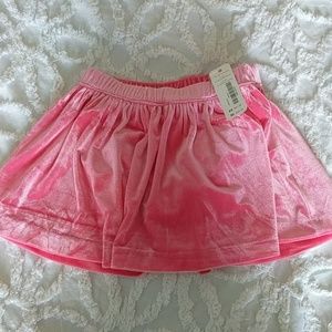 Pink Velvet Skirt Size Months Baby Girl